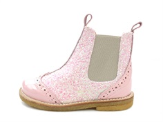 Angulus ancle boot rosa/rosa glitter (narrow)